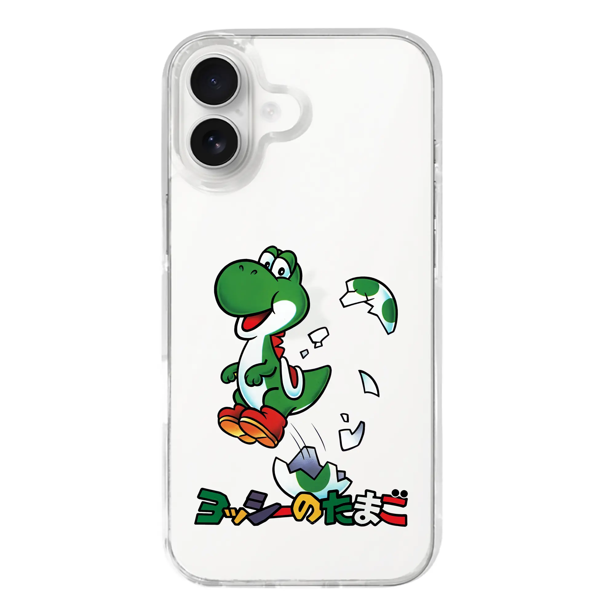 マリオ グッズ ヨッシー - iPhone 17シリーズ 透明スマホケース – 薄型・耐衝撃・精密フィット保護カバー